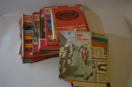 Vintage Motorcycle Books and Magazines, BSA Manuals, Aerial Leader, etc.
