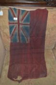 Early 20th Century Red Ensign Flag with Stitched Cotton Panels 36