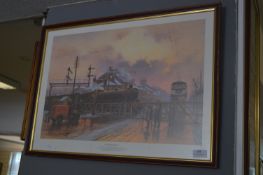 Framed Coloured Print 