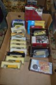 Box Containing Various Days Gone and Corgi Diecast Vehicles