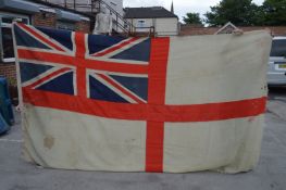 Large WWI White Ensign Flag 3mx1.7m