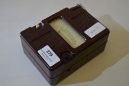 Evershed Bakelite Voltmeter
