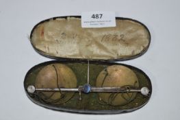 Cased Weighing Scales Circa 1832