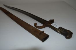 French Cheseoint Bayonet with Scabbard