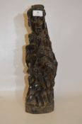 Carved Ebony Figurine 