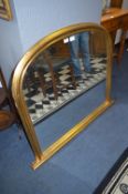 Gilt Framed Overmantel Mirror