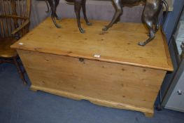 Large Pine Blanket Box