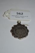 White Metal Fob; Engineers and Firemen Society of Locomotives
