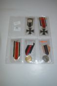 Two German Medal, Two Iron Crosses and a Ribbon