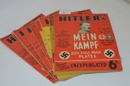 Twelve Hitler's Mein Kampf Weekly Magazines