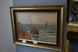 Framed Oil on Canvas 