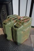 Two Jerry Cans