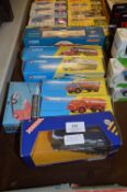 Collection of Seven Corgi Classics; Petroleum Tankers, East Yorkshire Bus and Morris Minor Van