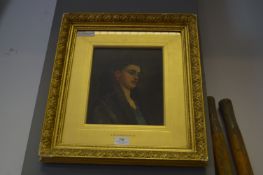 Gilt Framed Oil Painting on Board 