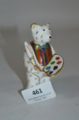 Royal Crown Derby Teddy Bear Artist