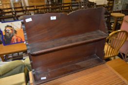 Mahogany Wall Mounted Plate Rack