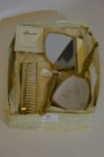 Dressing Table Vanity Set; Brush, Mirror and Comb