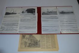 Album of Shipping Related Postcards Including Trawlers