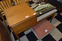 1970s Teak Telephone Seat