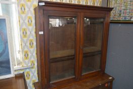 Mahogany Bookcase with Glazed Doors