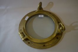 Brass Porthole with Backing Plate