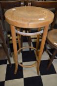 Tall Bentwood Stool