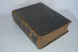 Large Leather Bound Family Bible