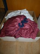 *Box Containing 22 Pairs of White Sports Shorts and 21 Pairs of Plumb Sports Shorts