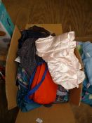 *Box Containing Assorted Gents Braces, Bags, Knightware, etc.