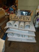 *Pallet Containing Bathroom Pedestals, Toilet Cisterns, etc.