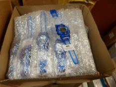 *Box Containing 50 G Shock Digital Watches (Blue)