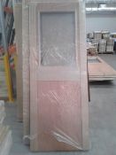 * 2x762mm Glazed (Half)Fire Doors