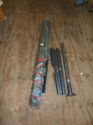 *Garden Parasol (Green) with Stand