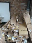 *Quantity of Tubular Garment Rails, etc.