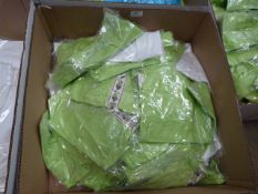 *Fifty Cotton T-Shirts (Green and White)