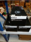 *3x10 Packs of Robus 240V Fixed Down LIght Sets (Polished Chrome)