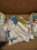 *Box Containing 50 Aboriginal Style T-Shirts (Mixed Sizes and Designs)