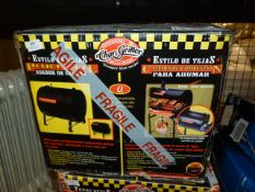 *Texas Style Charcoal Grill