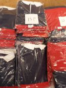 *Fifteen Rugby Style Sports Shirts (Navy & Red)