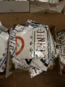 *Box Containing 50 Aboriginal Style T-Shirts (Mixed Sizes and Designs)