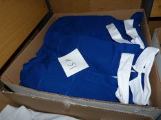 *Box Containing 15 Rugby Style Tops (Royal Blue)