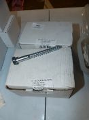 *Box of M8x50 Coach Screws and a Box of M10x100 Coach Screws
