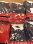 *Thirteen Rugby Style Sports Shirts (Navy and Red)
