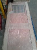 * 2x813mm Glazed Fire Doors