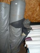 *Roll of Perforated Vinyl Fabric with Faux Suede Finish