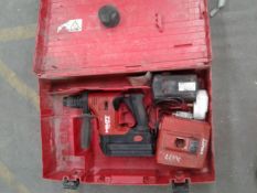 * Hillti TE6A 36v Cordless with charger and spare battery