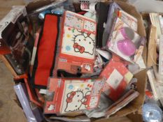 *Box Containing 60 Assorted Hello Kitty Manicure Sets, etc.