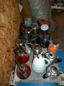 *Fifteen Stainless Steel and Other Kettles