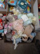 *Box Containing 25 Soft Toys