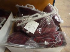 *Box Containing Six Sets of Loose Covers (Maroon)